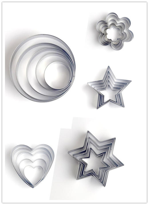 【上手】创意饼干模具（每款5个） 商品图0