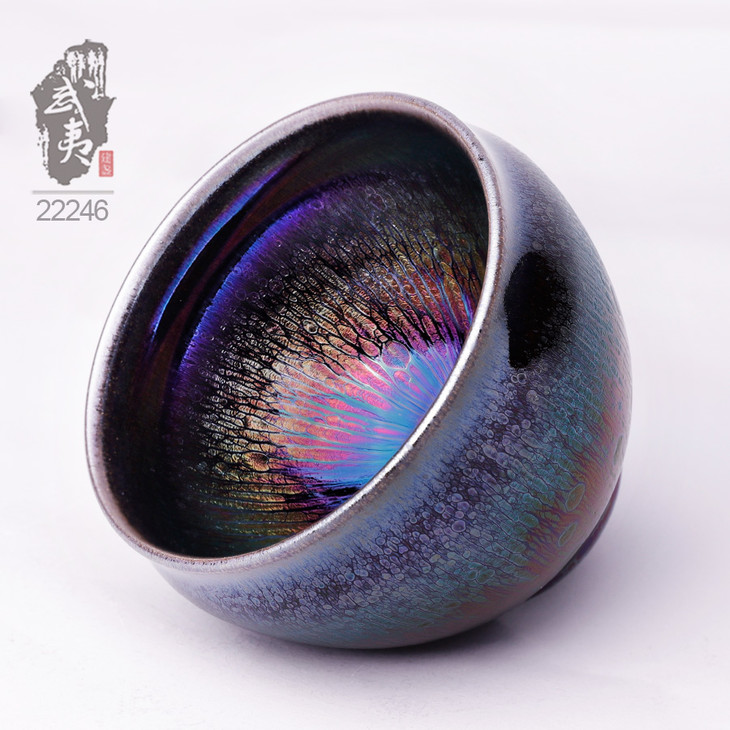 建盏大师余奇骏，束口支钉- 隐庐器