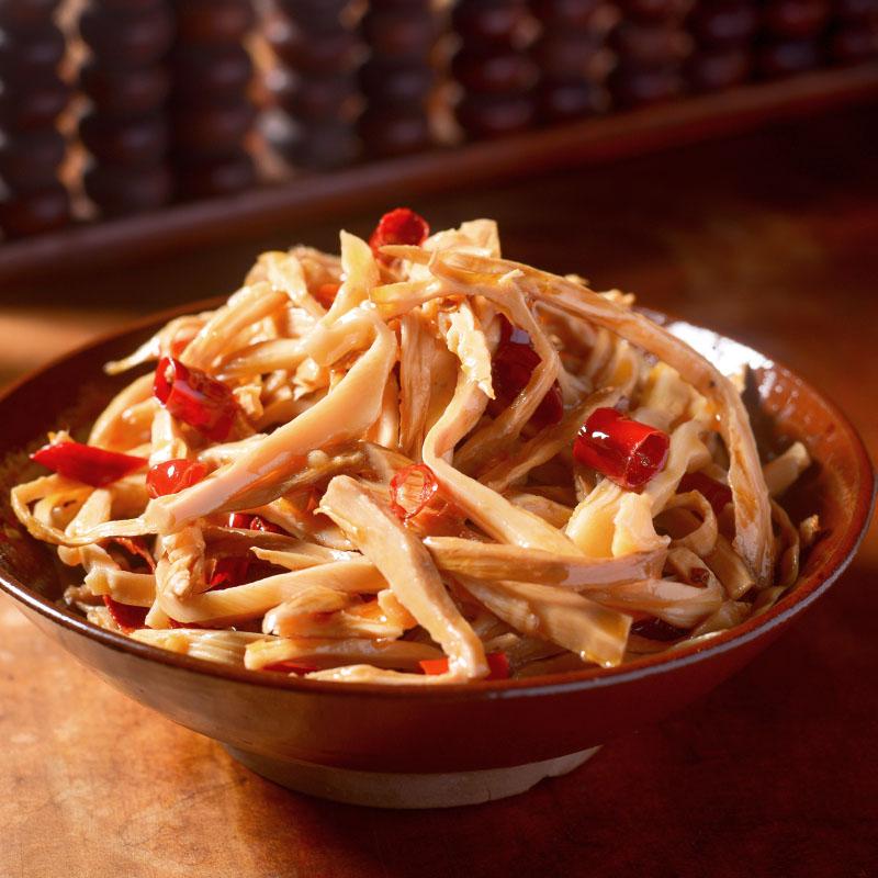 【会员价:22元】广电优选 椒盐记冷吃麻辣笋尖100g*2袋 面食的完美