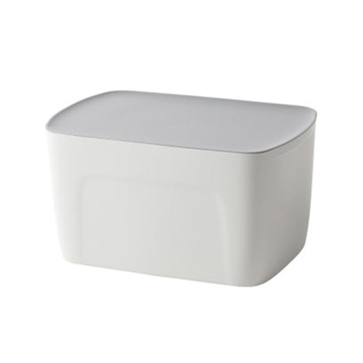 可叠加收纳箱-小号灰色 商品图0