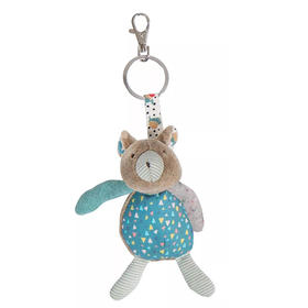 法国moulinroty茉兰若缇俏丽系列之钥匙扣（棕色熊仔）