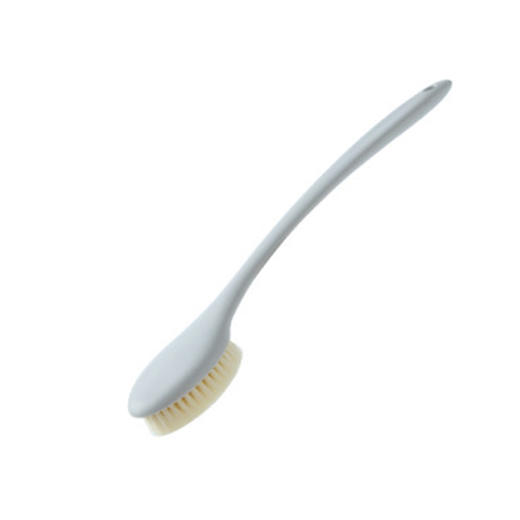 长柄软毛搓澡刷（灰色） 商品图0