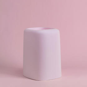 简约双层垃圾桶（粉色）