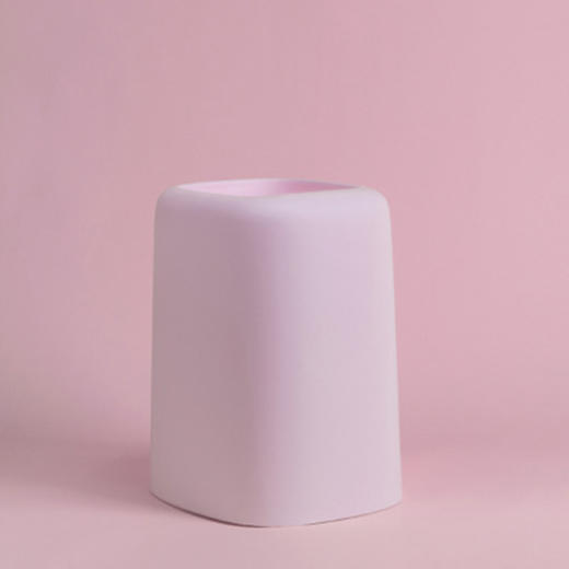 简约双层垃圾桶（粉色） 商品图0
