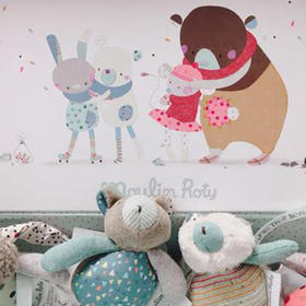 法国moulinroty茉兰若缇俏丽系列之钥匙扣