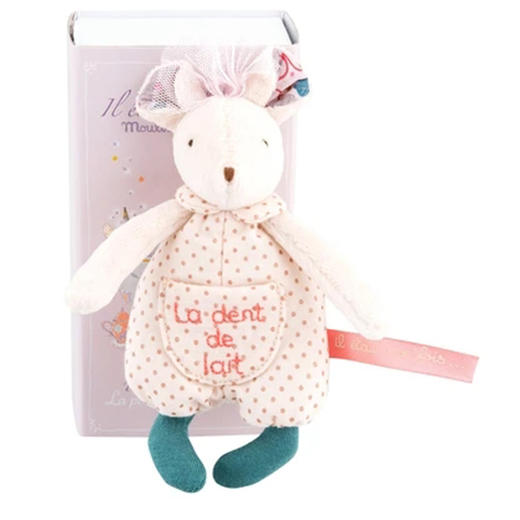 法国moulinroty茉兰若缇小时光系列盒装童话老鼠存乳齿玩偶 （13.5cm） 商品图0