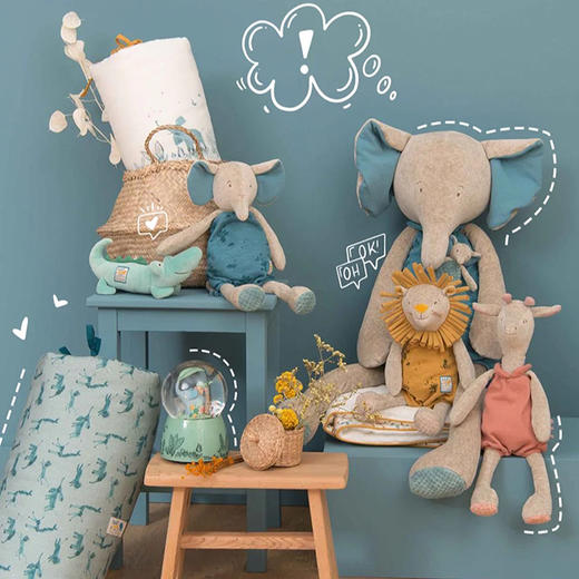 法国moulinroty茉兰若缇热带雨林系列圆形礼盒装 商品图2