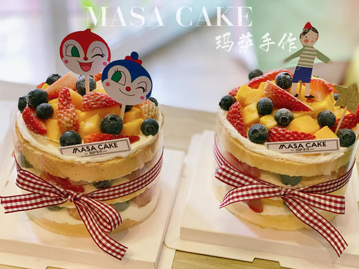 【鲜果裸蛋糕】(插牌装饰随机) 商品图2