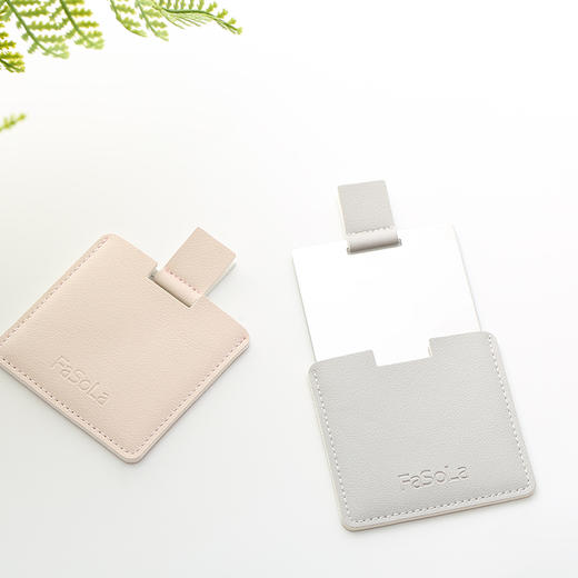 Fasola不锈钢化妆镜(正方）（两件装） 商品图1