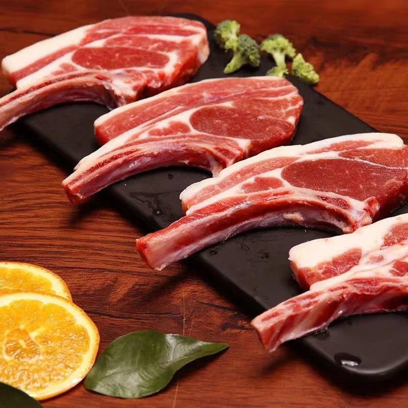 下单送煎锅~新西兰 羊排小羊肋排1.1-1.2kg送小锅 (约15-17条)