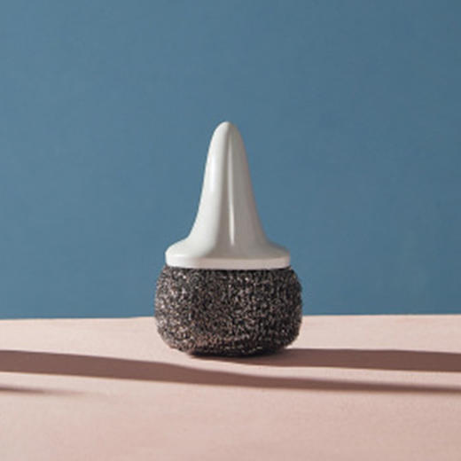 鲨鱼造型-钢丝球锅刷（北欧灰） 商品图0