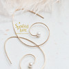 spoiledbrat jewelry几何系列耳环（花纹款） 商品缩略图2