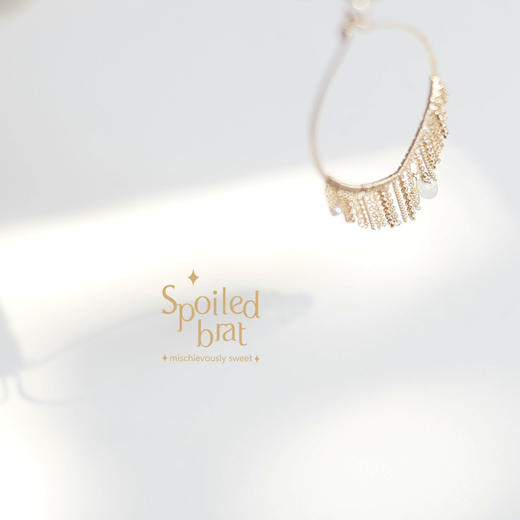 spoiledbrat jewelry几何流苏耳环 商品图1