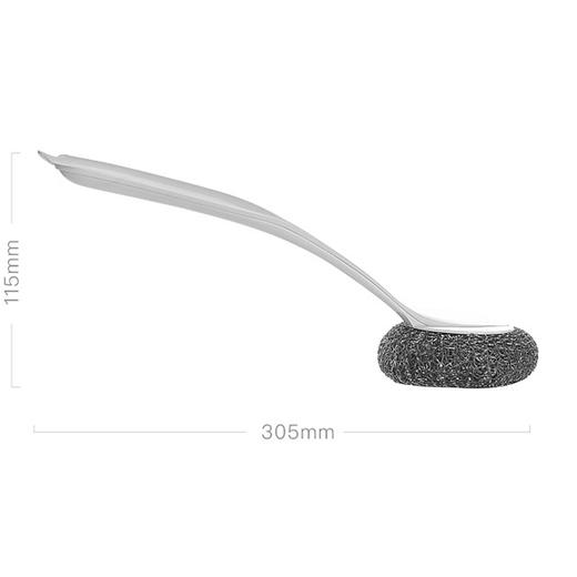 长柄钢丝球刷（白色） 商品图0