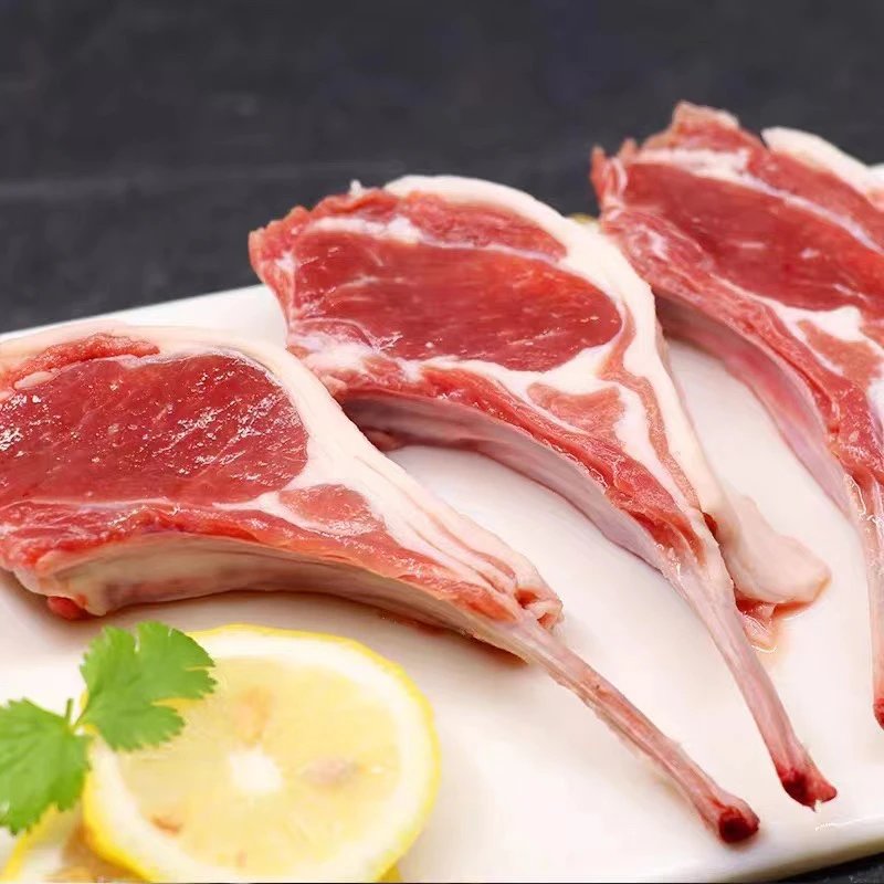 下单送煎锅~新西兰 羊排小羊肋排1.1-1.2kg送小锅 (约15-17条)