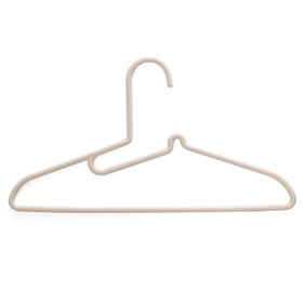 时尚不伤领防风衣架（杏色）