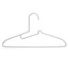 时尚不伤领防风衣架（白色） 商品缩略图0