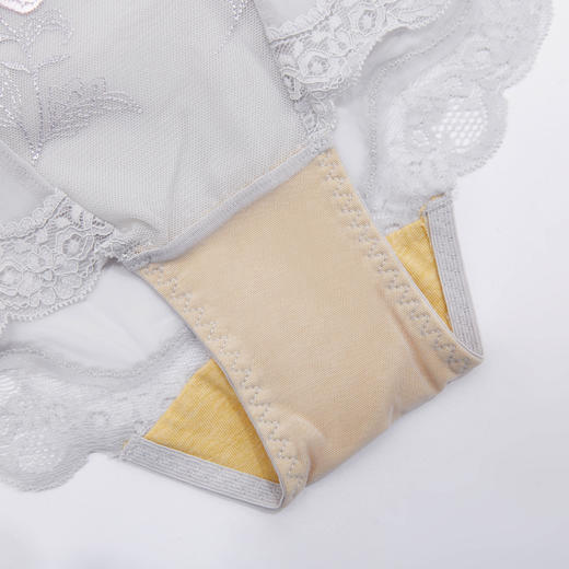 【99元2条，数量拍2】高级网纱轻透女士内裤中高腰性感微压收腹内裤k901-k3/K4 商品图2