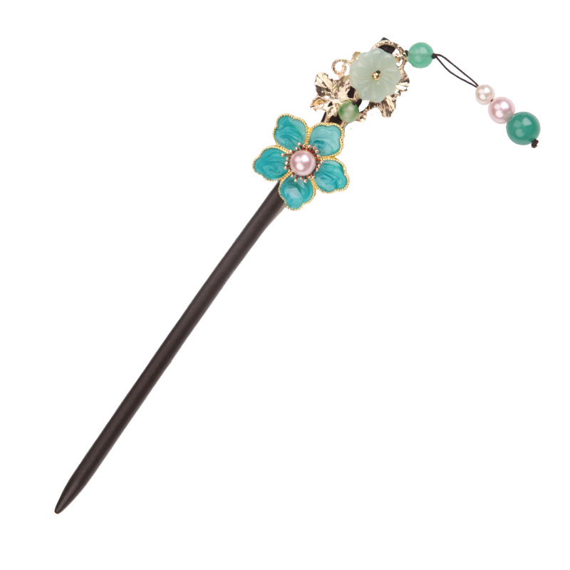 简约汉服发饰古风发簪中国风古典步摇盘发头饰(货号 g5584)