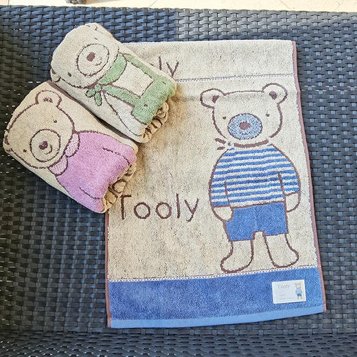 小熊洁面毛巾 商品图0