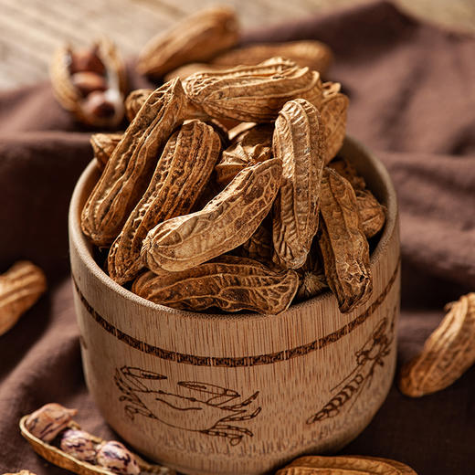 云南孟连七彩野地花生散装 颗粒均匀 饱满厚实 果肉脆而不硬 自然回甘