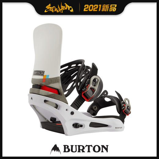 2021 BURTON CARTEL X WHITE/BLACK/MULTI M 商品图0