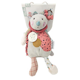 法国moulinroty茉兰若缇俏丽系列老鼠软棉音乐玩偶（28cm）