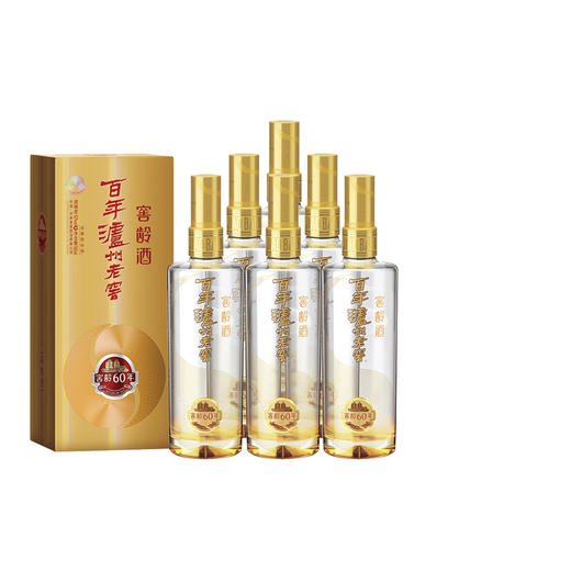 百年泸州老窖窖龄酒60年 52度500ml*6 浓香型白酒【泸州老窖酒名堂】 商品图0