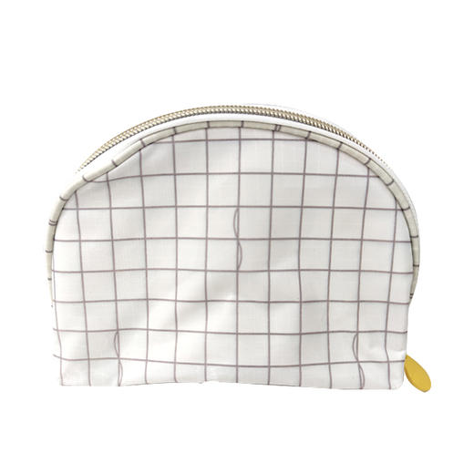 手拿半圆收纳包白色 商品图0