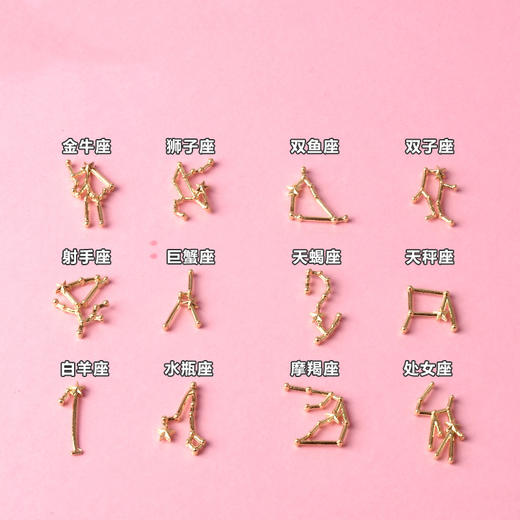 【上手】滴胶装饰配件—12星座 商品图3