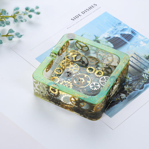 【上手】滴胶装饰配件—金属齿轮（10枚） 商品图2