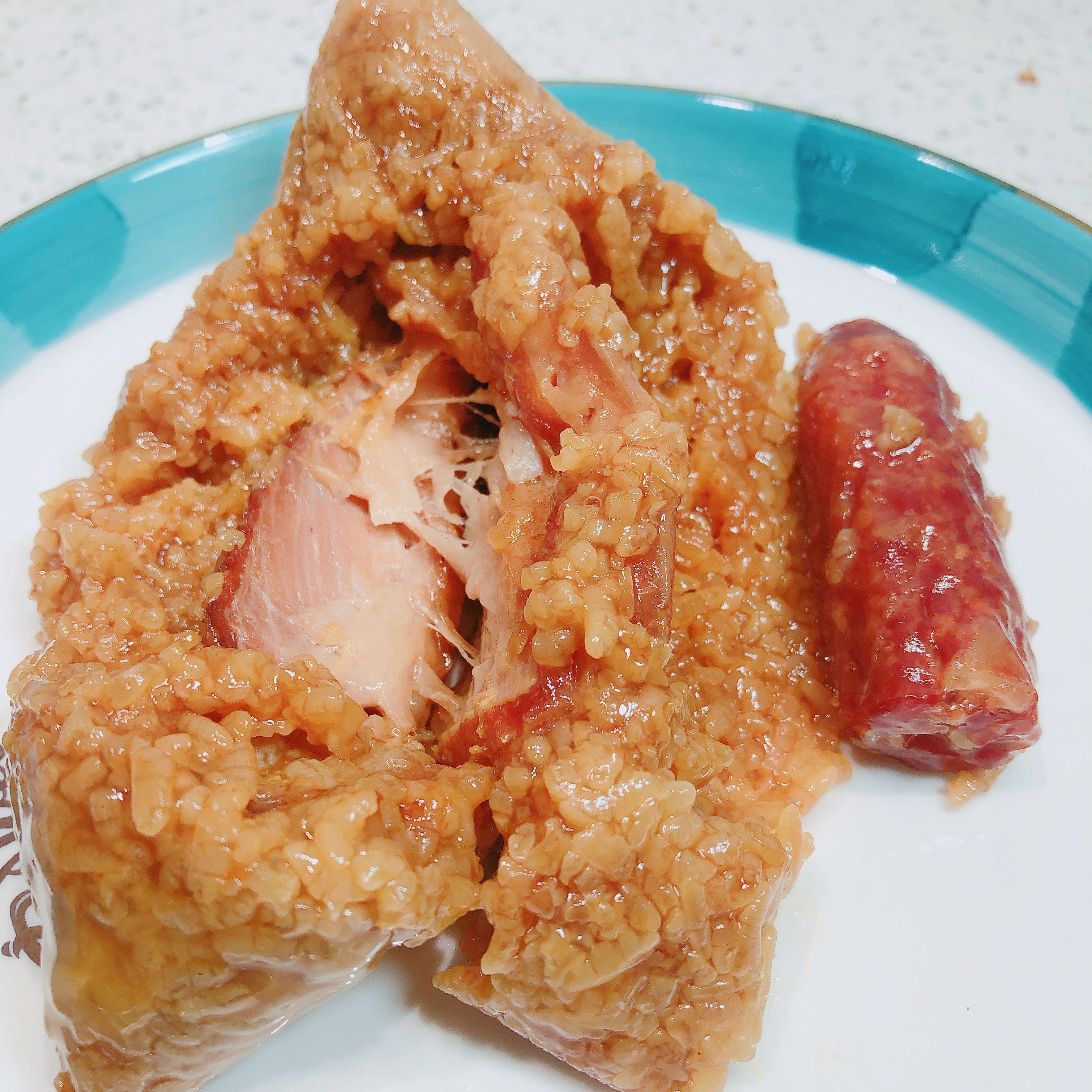 网红腊肠五花肉蛋黄粽8只份