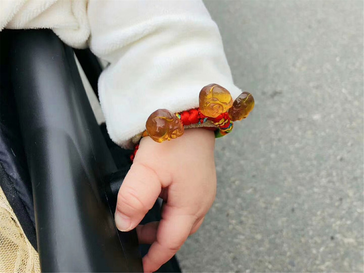 【南通文峰】【22】carol(嘉乐)嘉乐琥珀yw191201宝宝佛手串