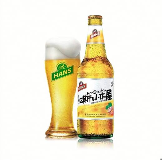 汉斯小木屋菠萝啤味碳酸饮料508毫升/瓶9瓶/件 商品图2