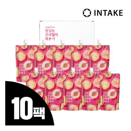 【箱】甜心萝萝魔芋吸吸果冻 桃子味150ml*10 【中】【BOX】맛있는 곤약젤리 복숭아150ml*10 商品图0