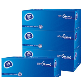 维达(Vinda) 抽纸 超韧3层100抽盒装*3盒纸巾（中规格）