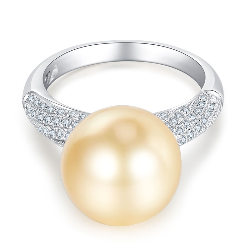 千年珠宝风华绝代珍珠钻戒