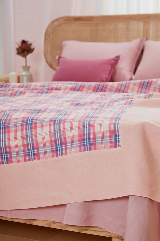 夏凉被空调盖毯亚麻盖毯可机洗水洗夏凉被 商品图2