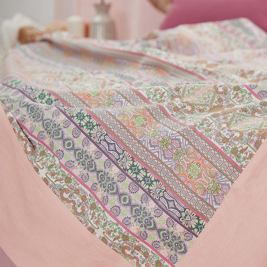 夏凉被空调盖毯亚麻盖毯可机洗水洗夏凉被 商品图4