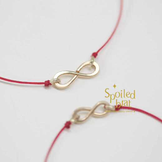 spoiledbrat jewelry亲子款红绳手绳套组 商品图1
