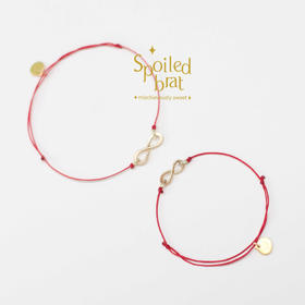 spoiledbrat jewelry亲子款红绳手绳套组