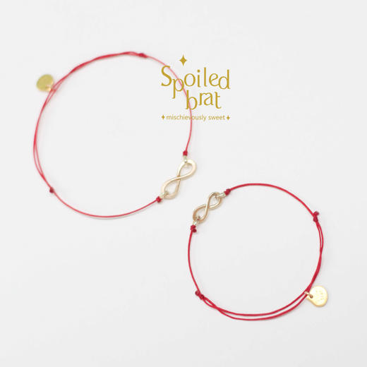 spoiledbrat jewelry亲子款红绳手绳套组 商品图0