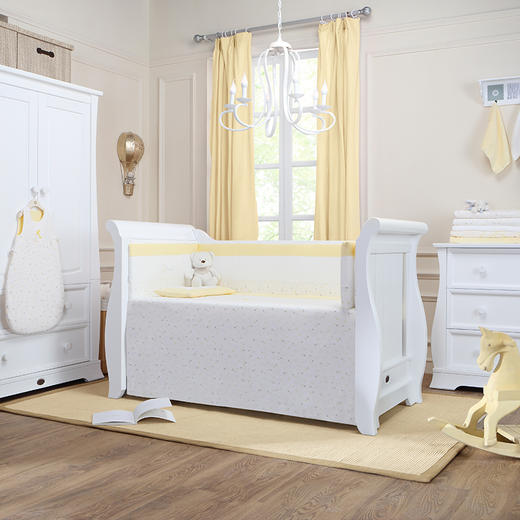 英氏儿童床上用品套件婴儿床床围枕头被套床笠大床包164507 商品图1