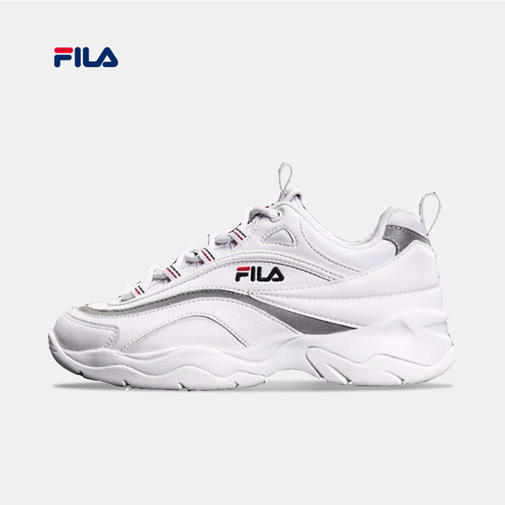 fila斐乐 运动鞋老爹鞋女款白色 fs1sia1165x