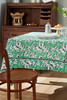 方桌布欧式田园餐桌布水绿玛格特亚麻桌布 商品缩略图1
