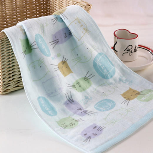 金号毛巾T1068W(蓝色） 商品图0