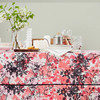 方桌布欧式田园餐桌布水墨月光花棉麻桌布 商品缩略图2