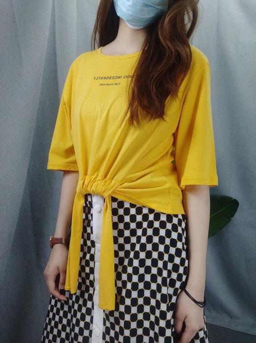 下女打板格仔半身裙7732 商品图5