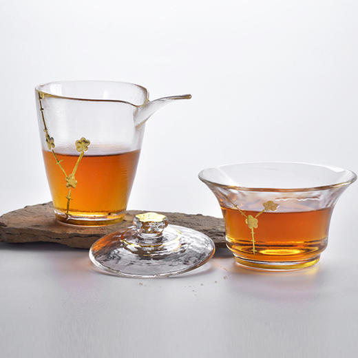 HOMY日式描金玻璃茶具 商品图2