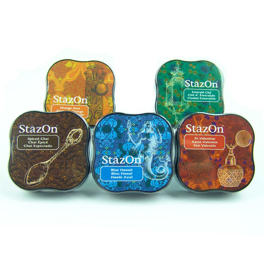 日本Tsukineko月猫StazOn mini油性速干印台SZM 商品图0